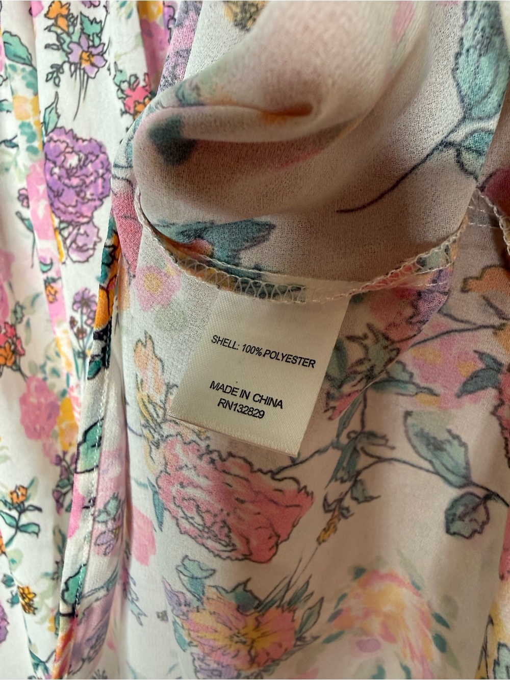 Revolve Tularosa Brogan off the shoulder Mini Dress Floral Size S NWT - Picture 4 of 6